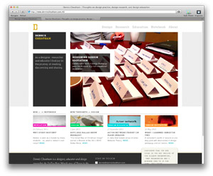 screenshot of the site