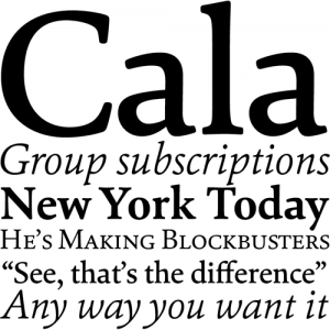 Reviewing Cala