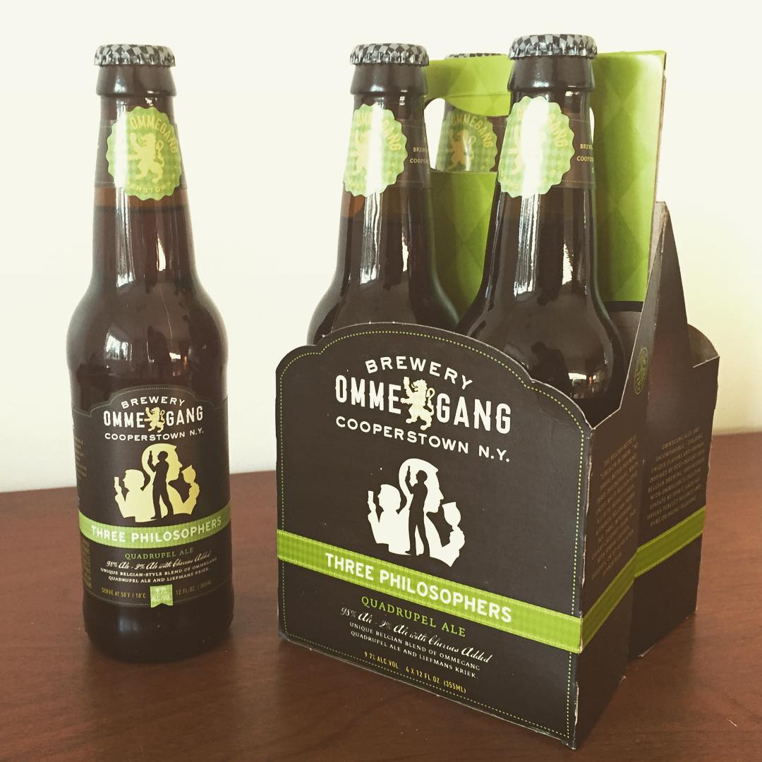 Design: @breweryommegang packaging projects an elegant experience well before the churchkey does its work.