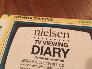 The image of the TV Watching Diary I posted on Twitter.