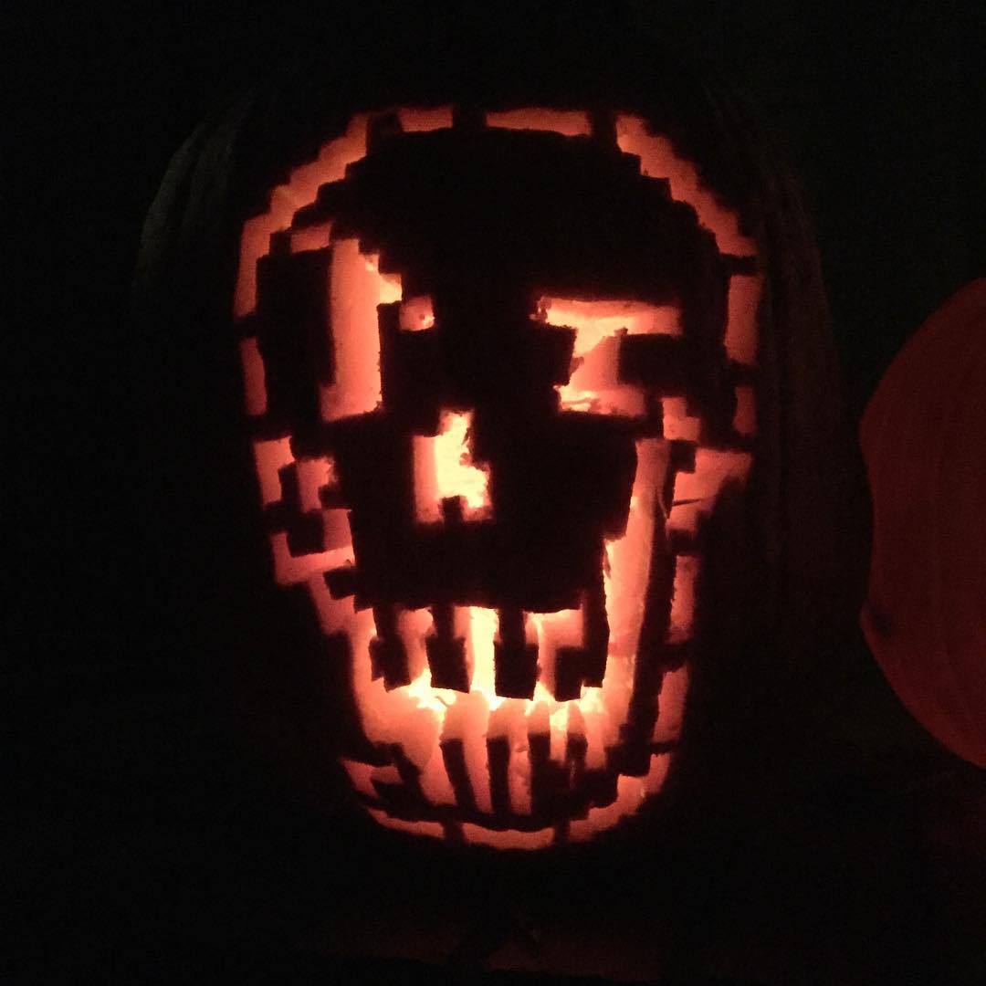 If you know Undertale, you know this guy. Happy 8-bit Halloween!