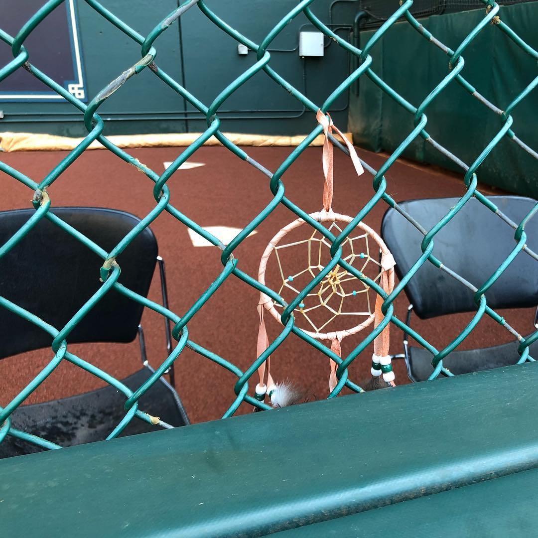 Saw this in the @astrosbaseball bullpen this summer. Already dreaming of the 2019 season. Go ‘Stros!