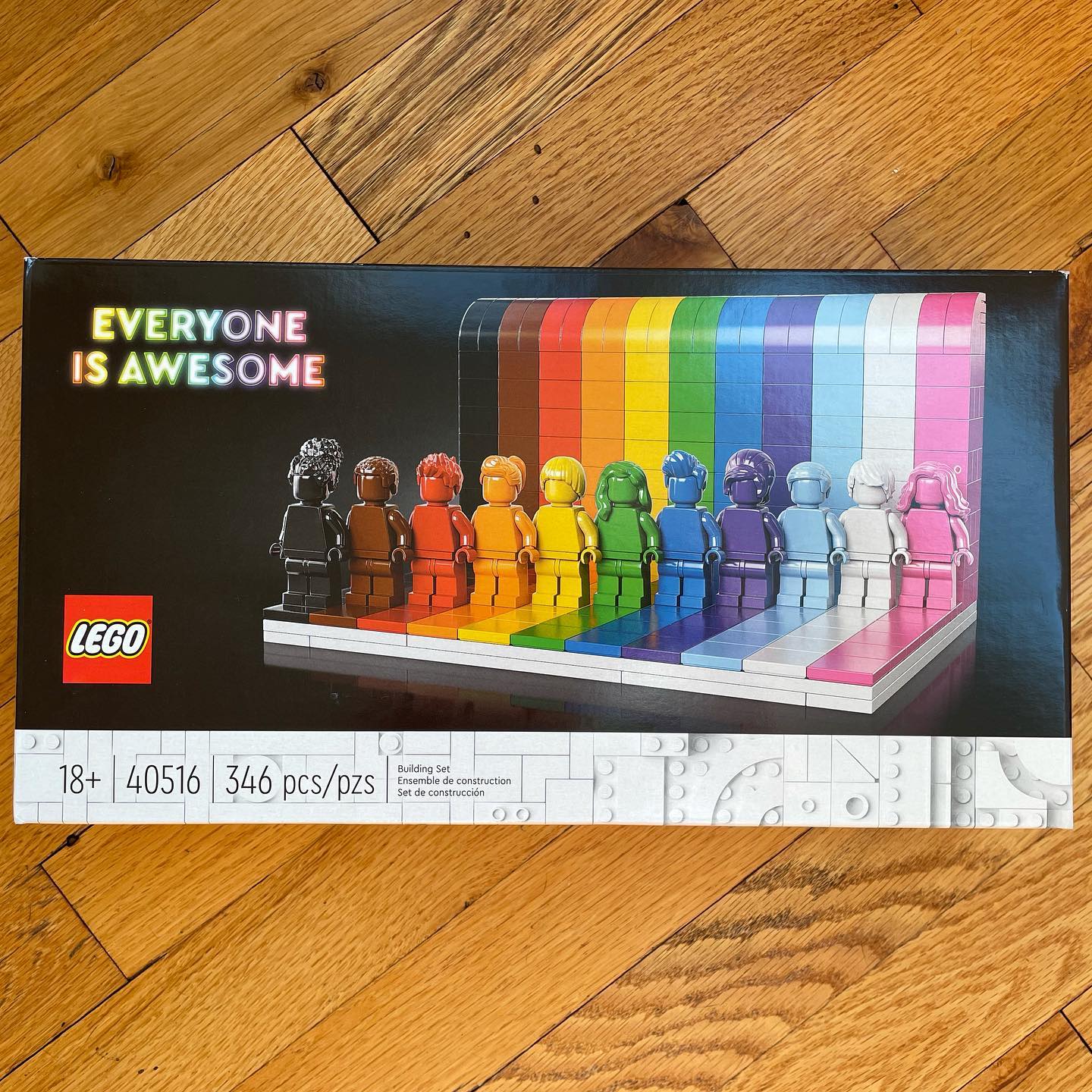 “Everyone is awesome” is a mindset that needs daily effort. Embrace the colors. Empower those whose colors have been blocked.  I’m looking forward to this @lego build!