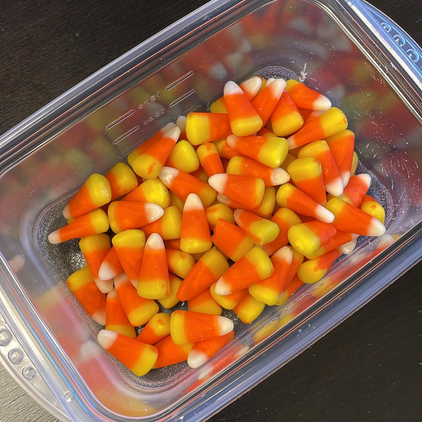 October stress eating? Corn. Candy corn.