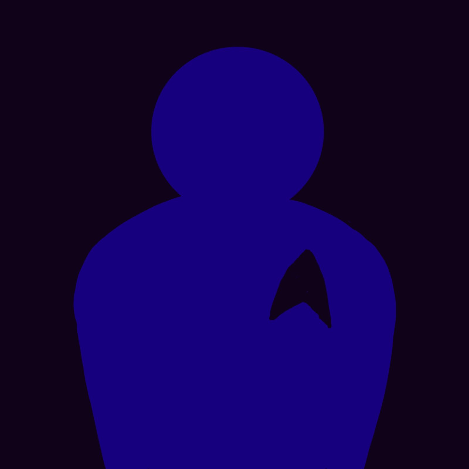a shape illustration of a person