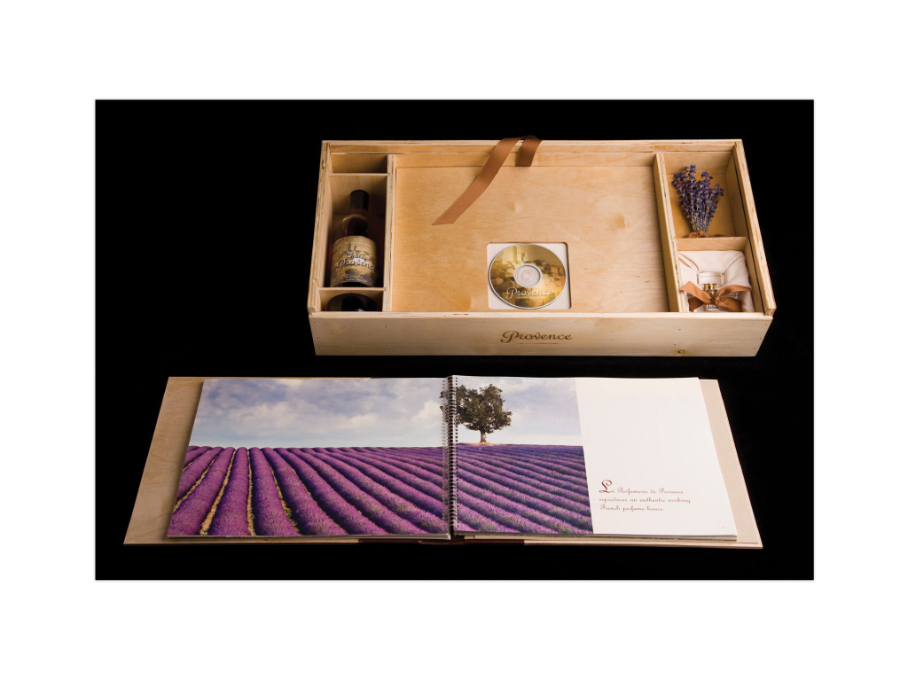 promotional wine crate