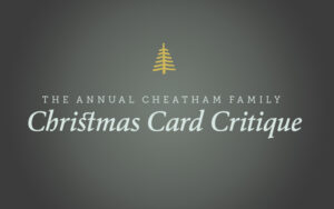 2011 Christmas Card Critique