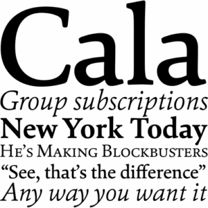 Reviewing Cala