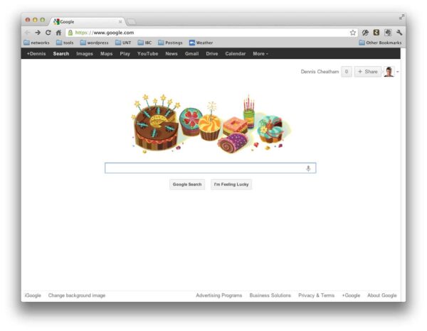 Happy (Google) Birthday