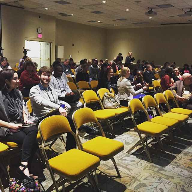 people in the audience