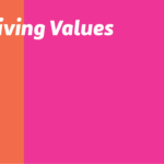 color bands logo for living values