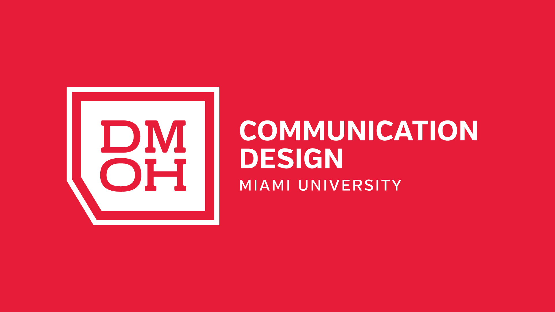 Miami University Communication Design
