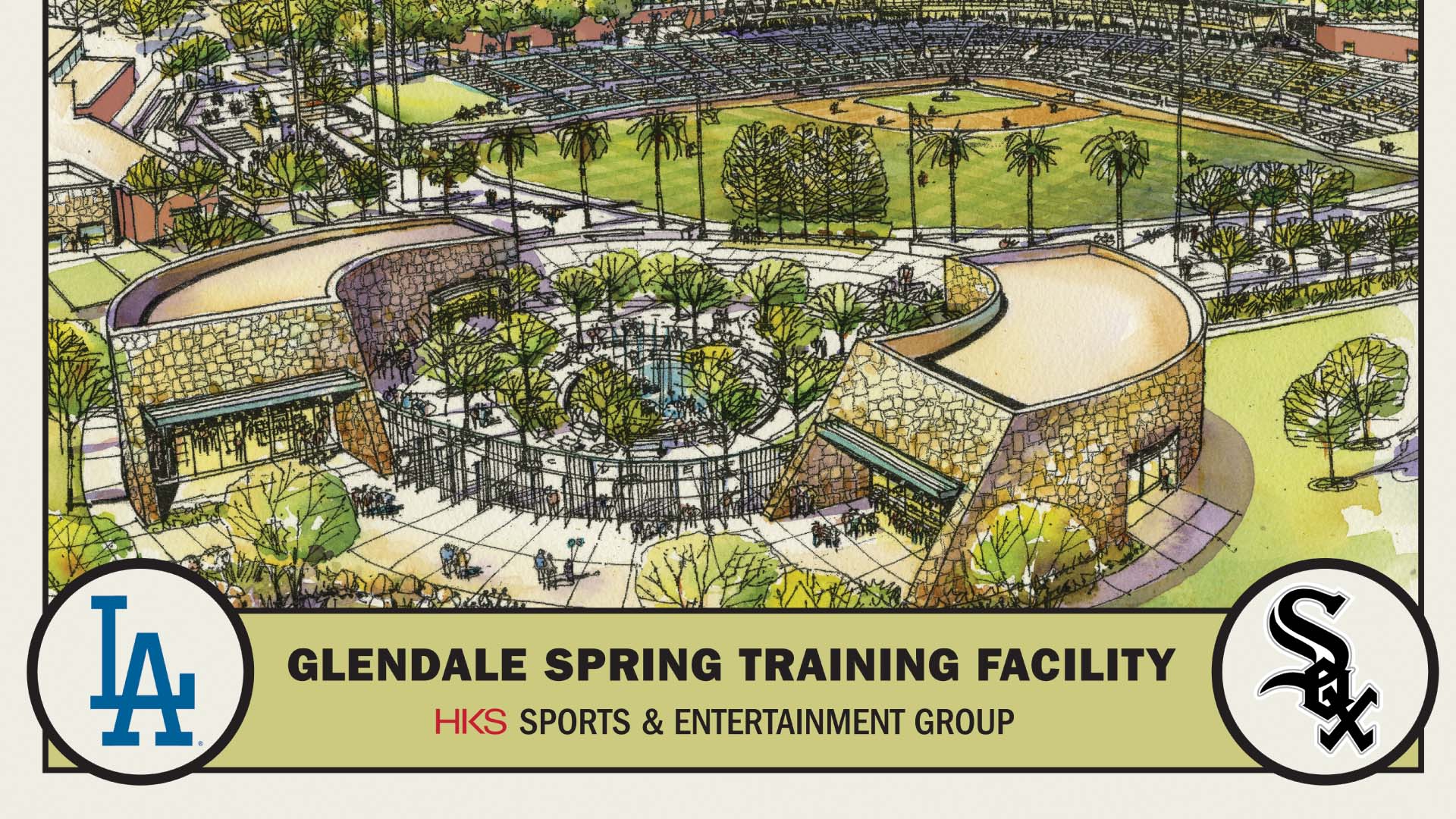 Glendale Spring Training Facility Commemorative Baseball Card