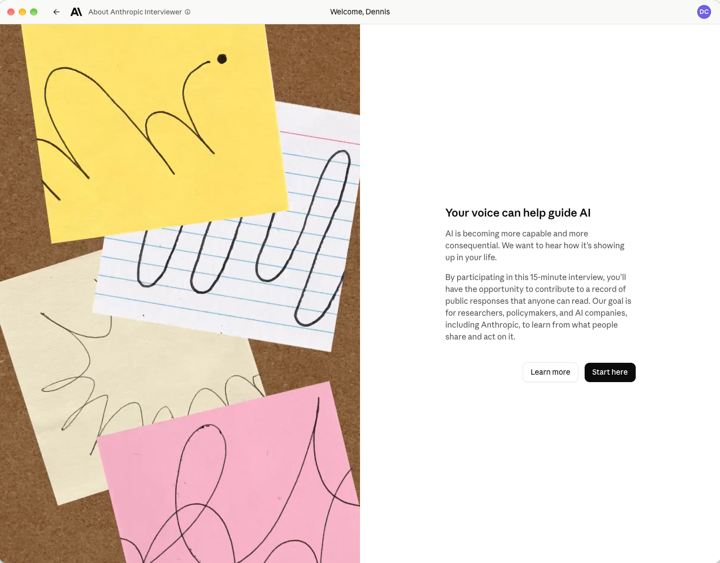 I Participated in Anthropic’s “Your Thoughts on AI” Interview: How It Went
